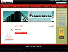 Tablet Screenshot of eogresources.com